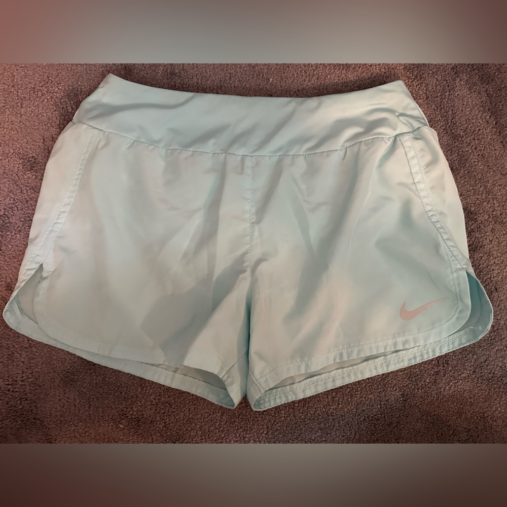 Never worn Nike DriFit Blue Running Shorts
